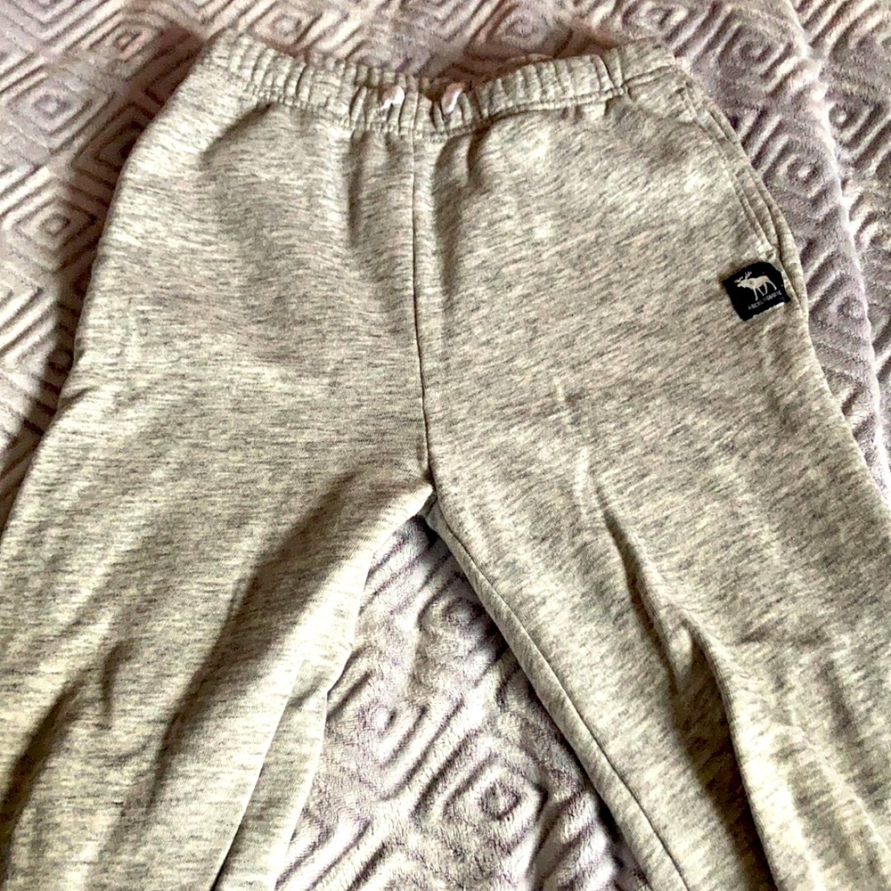 Gray amber Comby kids sweat pants girls